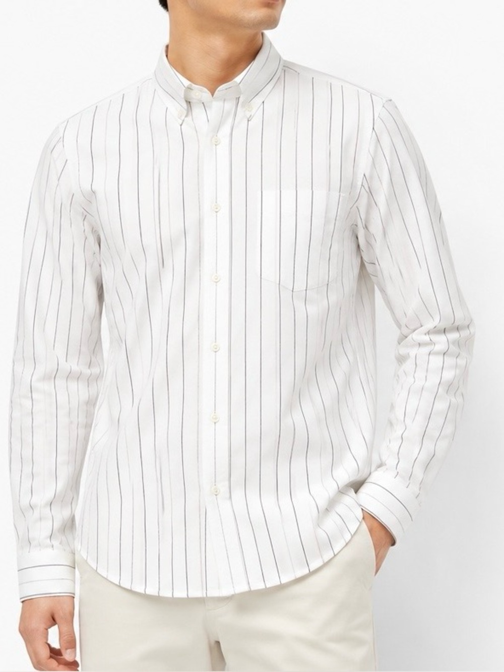 Everlane Uniform Slim Fit Oxford Button Down